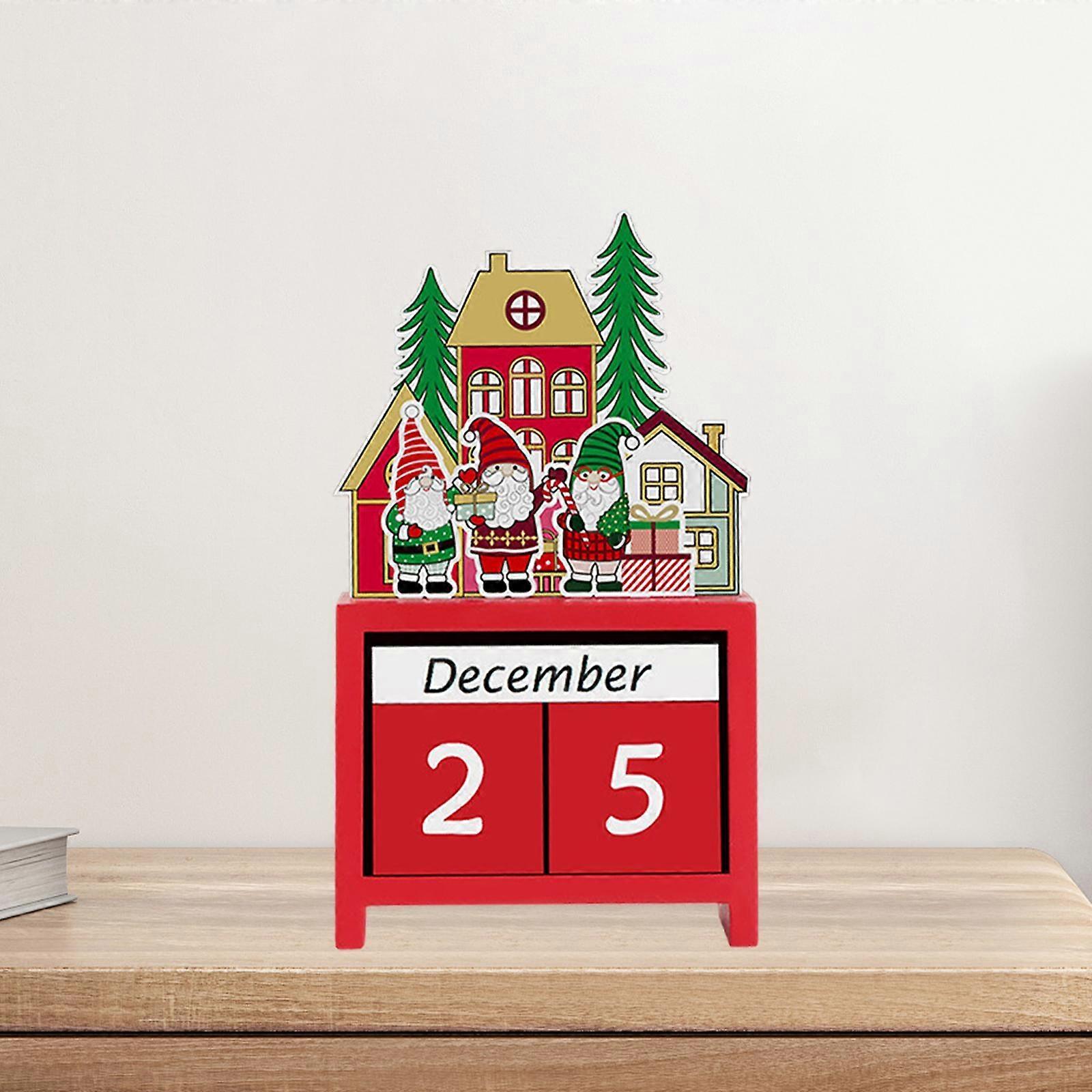 Wooden Christmas Set with Decorations