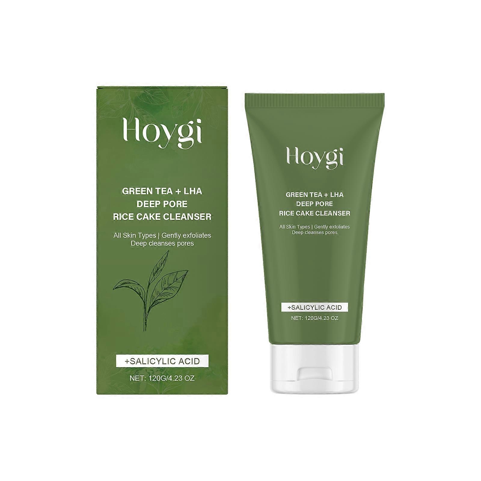 Hoygi Green Tea Salicylate Facial Cleanser Gentle Cleansing Pores Moisturizing Not Tight Improve Acne Cleansing Refreshing