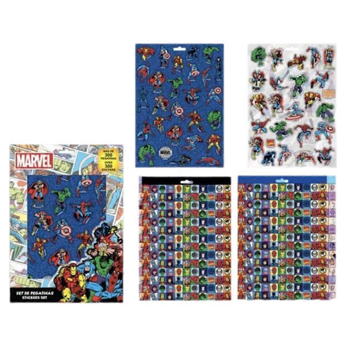 Stickers Marvel Blue