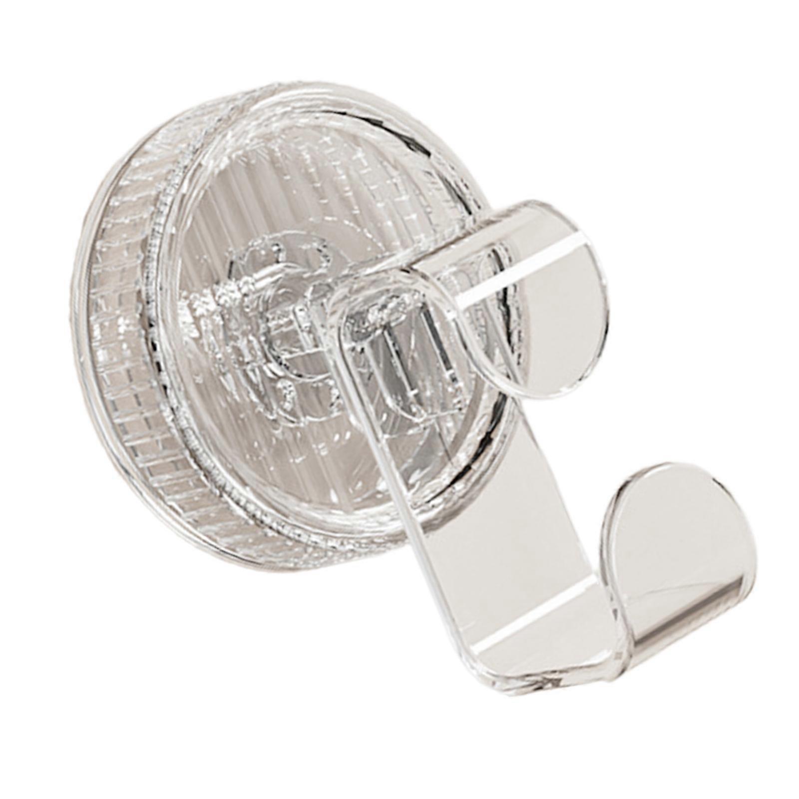 Reusable Bathroom Hook Securely Holds Basins Simultaneously Without Tool Required Portable Sturdy Plastic Materials Multicolor