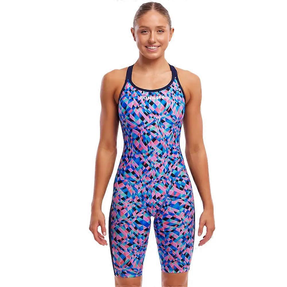 Funkita Warp Tour Fast Legs レッグスーツ - ブルー/マルチ