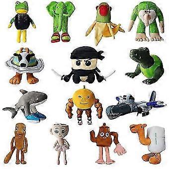 Italian Brainrot Tung Tung Tung Sahur Plush Toy Trallalero Trallalla Plushies Doll Kids Gifts 25cm