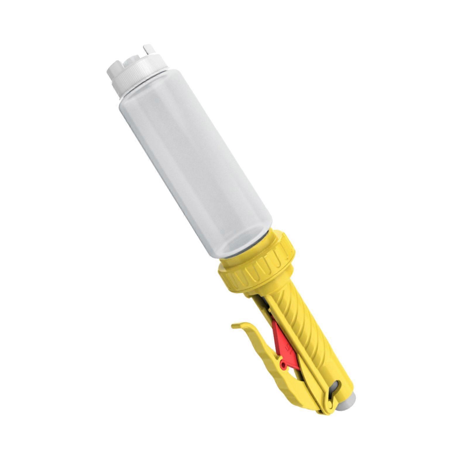 Plastic Sauce Dispenser Portable 480ml Hanging Squeeze Bottle Condiment Squeeze Bottle For Quickly And Easy Access  Yellow