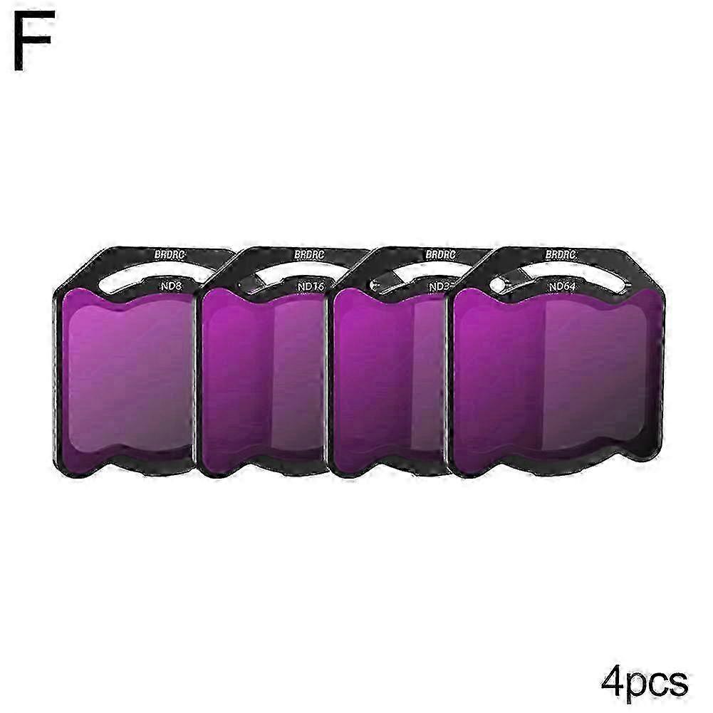 Filter 4-piece set (F) $ for DJI O4 Air Unit Pro Image transmission filter UV protection filter ND light reduction CPL polarization accessories