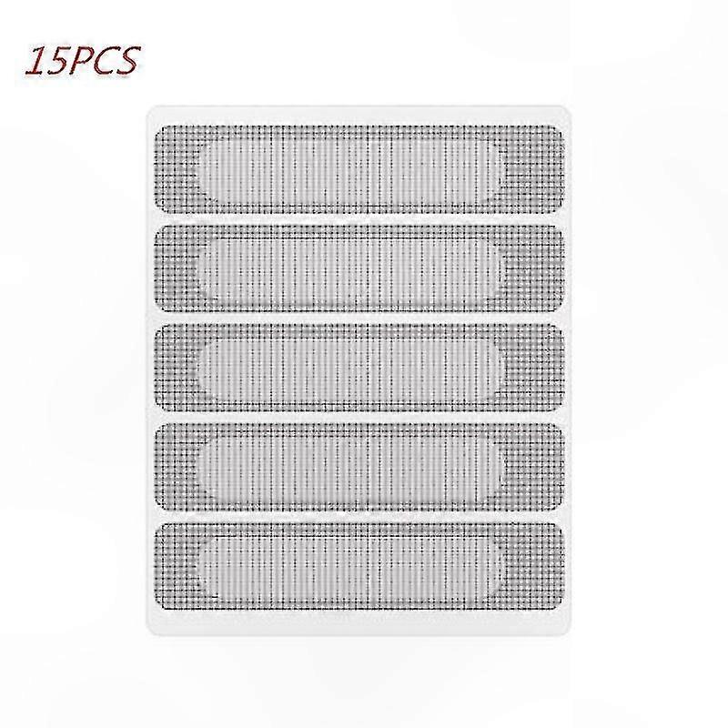 50 Pieces Adhesive Mesh Patches for Window and Door Screen Repairs