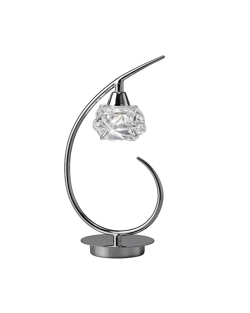 Mantra Maremagnum Table Lamp 1 Light G9, Polished Chrome