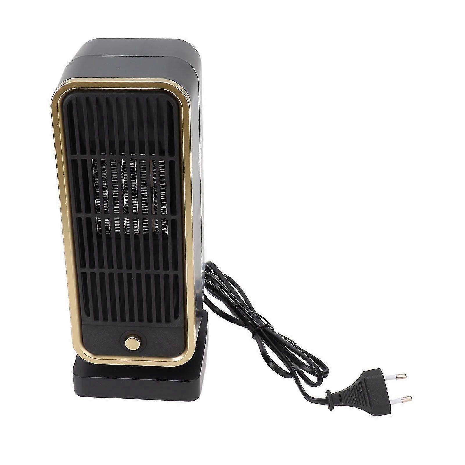 Space Heater Overheating Protection PTC Ceramic Heating Quiet 40dB Flame Retardant ABS Portable Space Heater EU Plug 220V to 250V