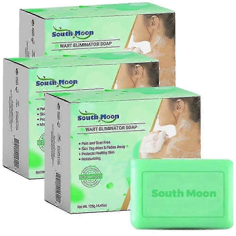 3 stks Smoothskin Wratten Eliminator Zeep Natuurlijke Aloë Vera Zeep, Instant Vlek Verwijdering