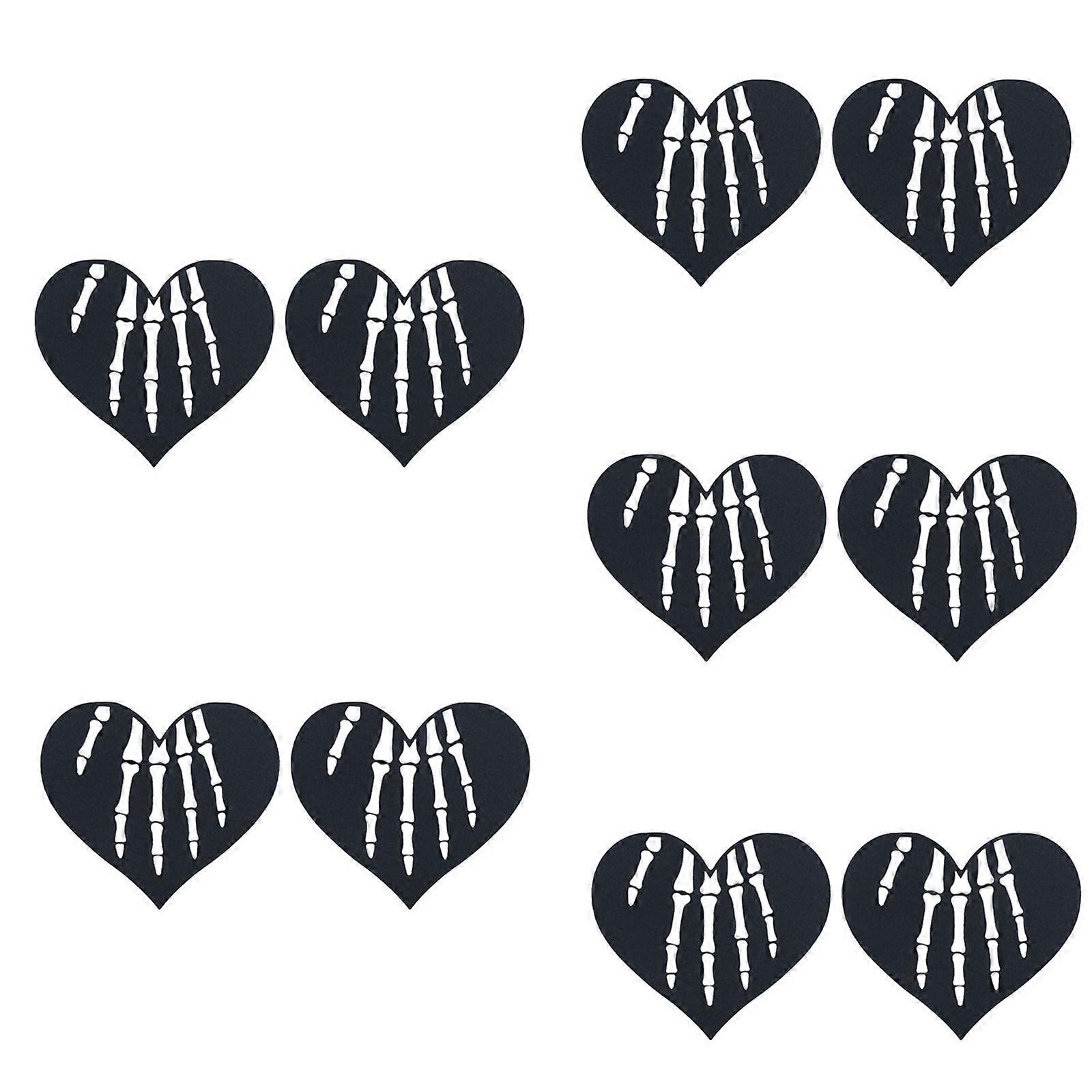 Cache-tétons adhésifs jetables pour femmes, soutiens-gorge adhésifs, 5 paires