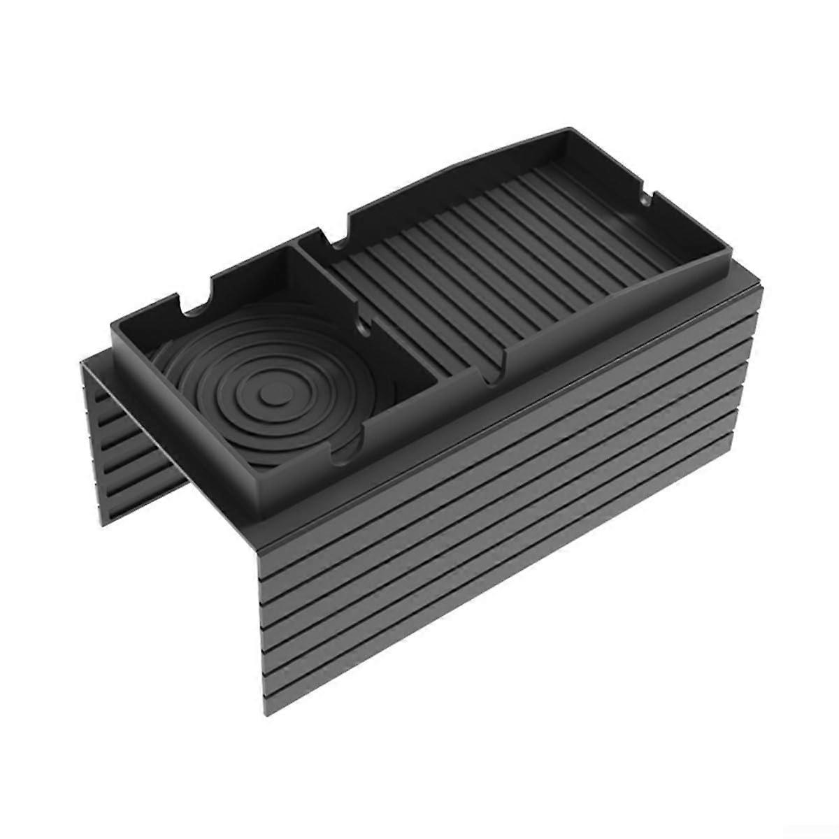 Silicone Couch Cup Holder Armrest Tray with AntiSlip Design for Remote, Phone and Snacks Storage