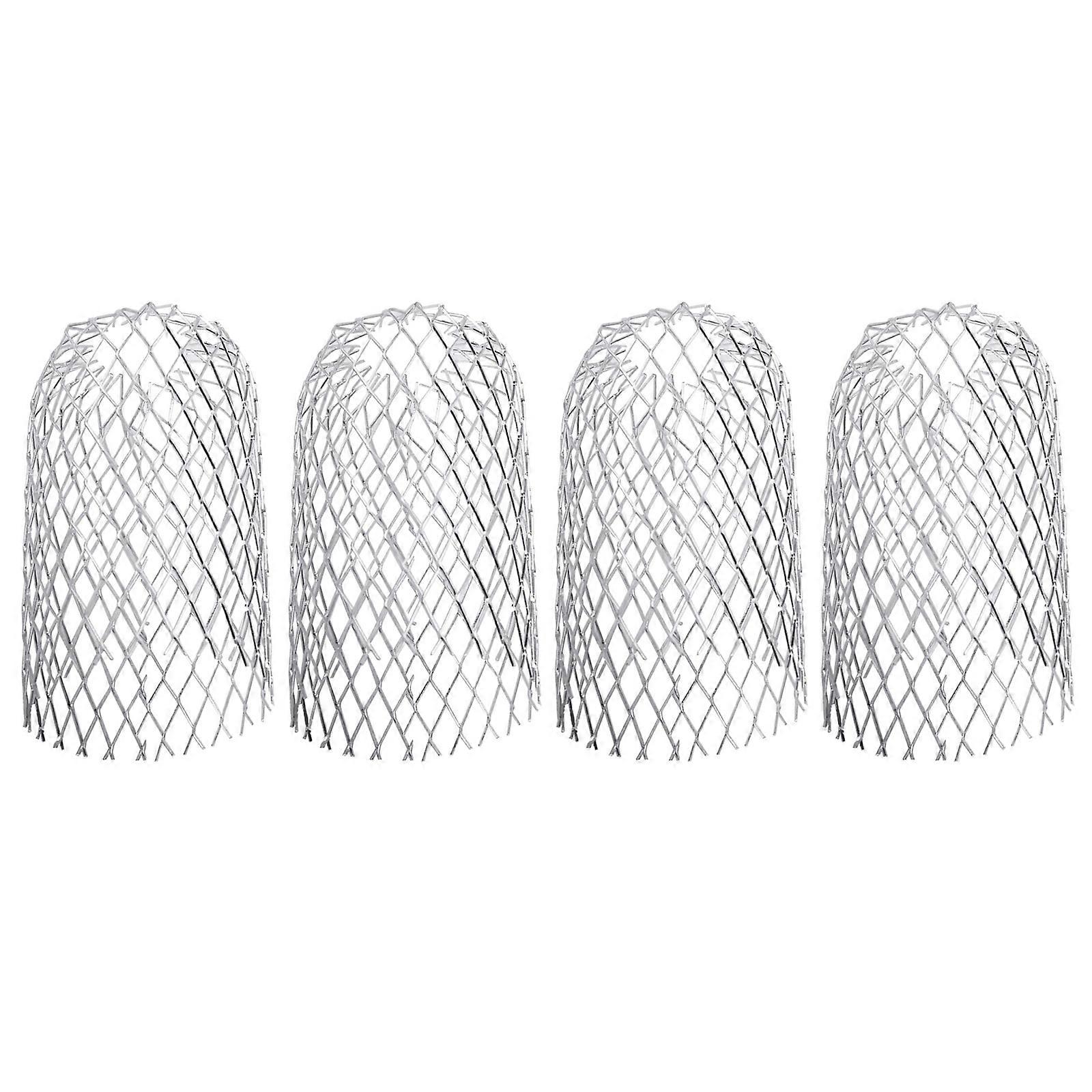 4pcs/set Easy to Clean Drainage Strainer Set Versatile Drainage Filter Pack Drainage Gutter Filter Set Simple Installs Multicolor
