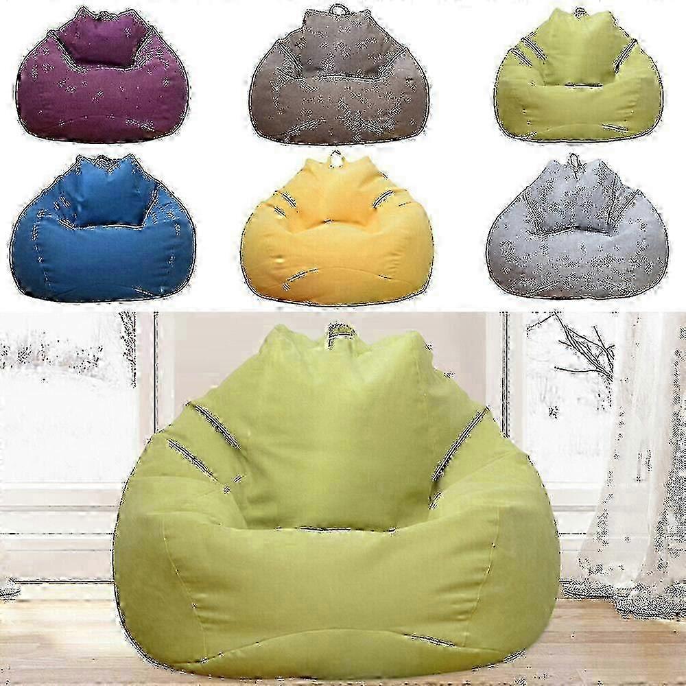 Extra große Sitzsäcke Stühle Sofa Bezug Indoor Lazy Lounger für Erwachsene Kidsl