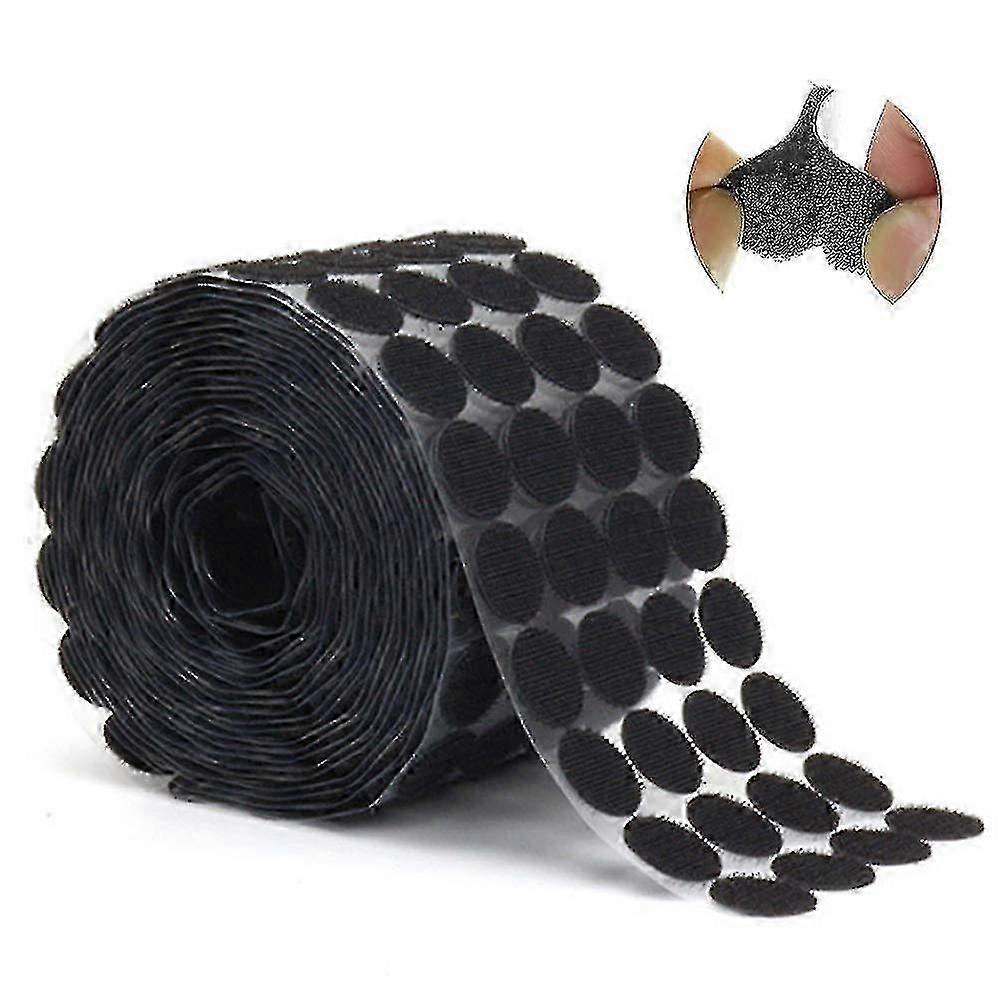 1000pcs 20mm Self Adhesive Hook And Loop Dots, Waterproof Diy Movable Backing Fastening Tape, Double Sided Sticky