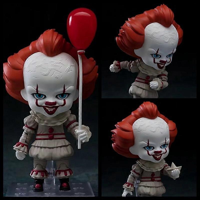 Pennywise Movable Face Change Q Version Nendoroid Figure Doll PVC Collectible 10CM