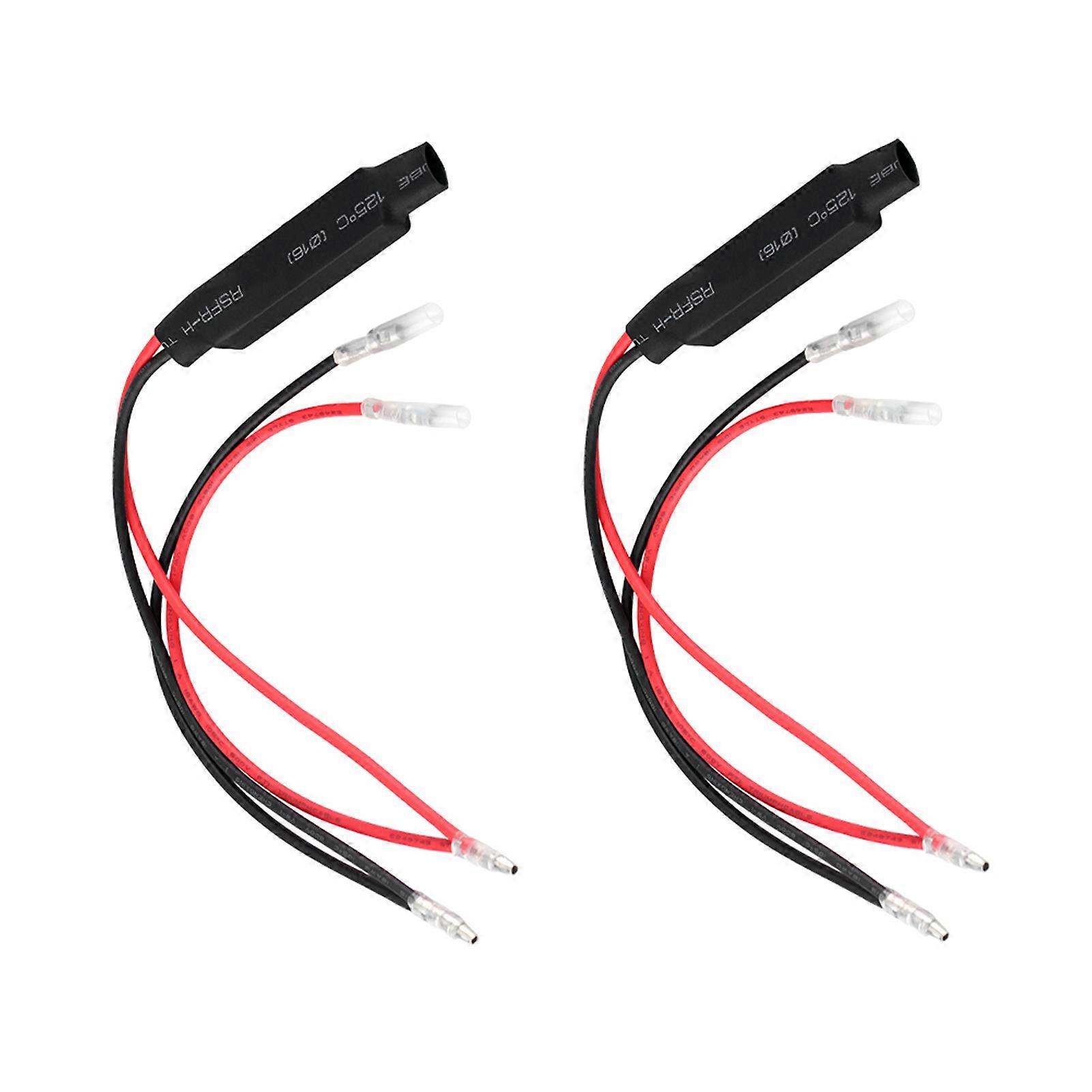 10W Motorcycle LED Turn Signal Indicator Light Load Resistor Fix Error Flash Controller