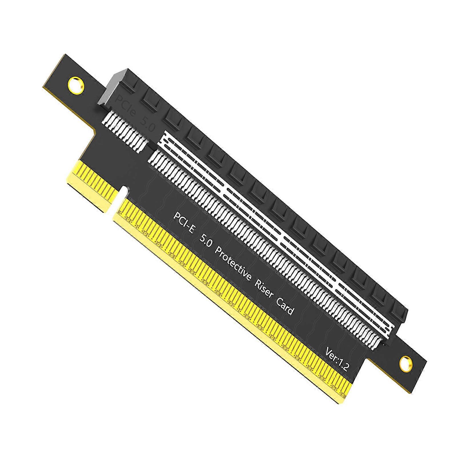 PCIExpress 5.0 Rising Expansion Card Graphics Steering Card for Advanced GPU Mounting and Increased Compatibility Multicolor