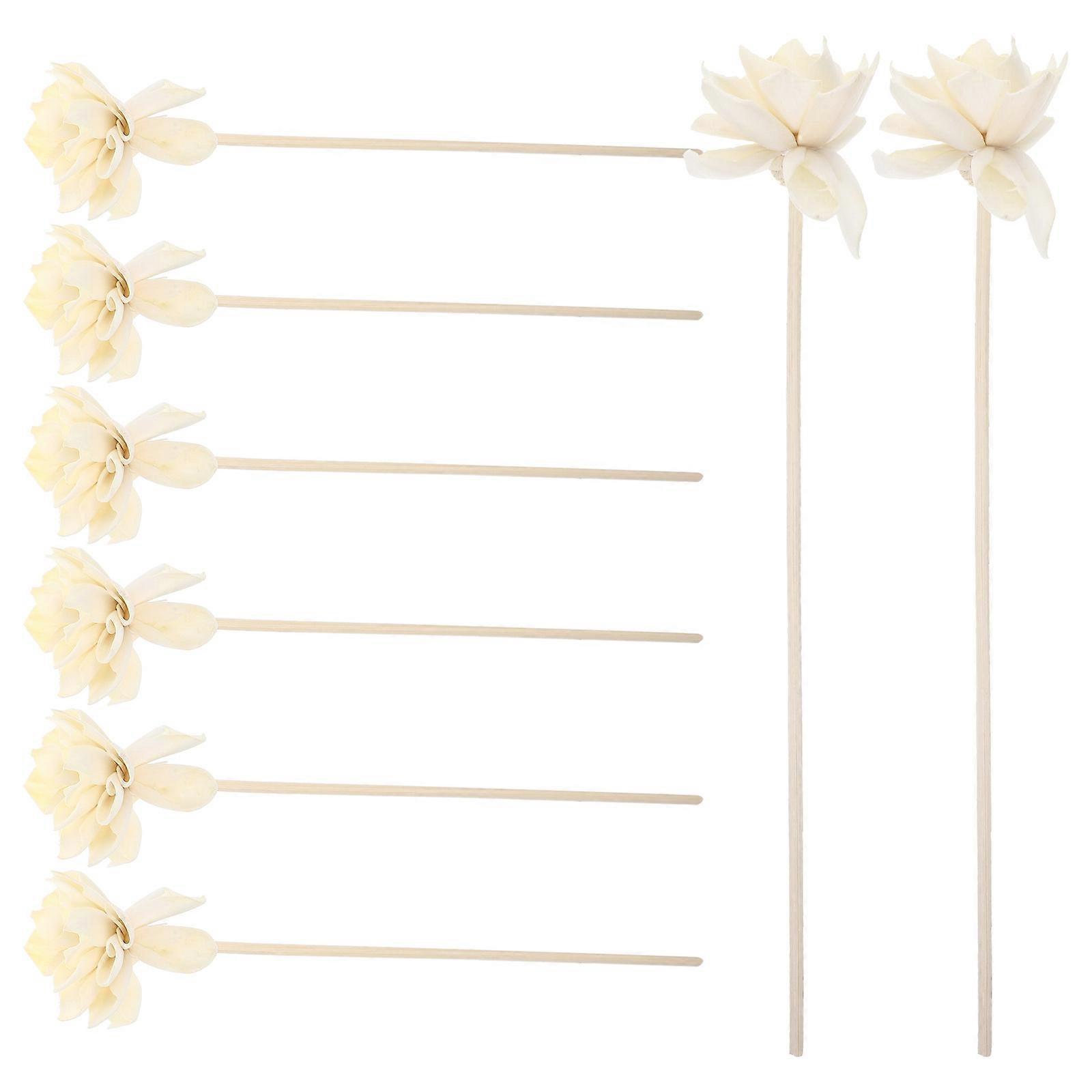 8Pcs Aroma Flower Diffuser Aromatherapy Dried Flower Dried Flower Diffuser Flower Replacement