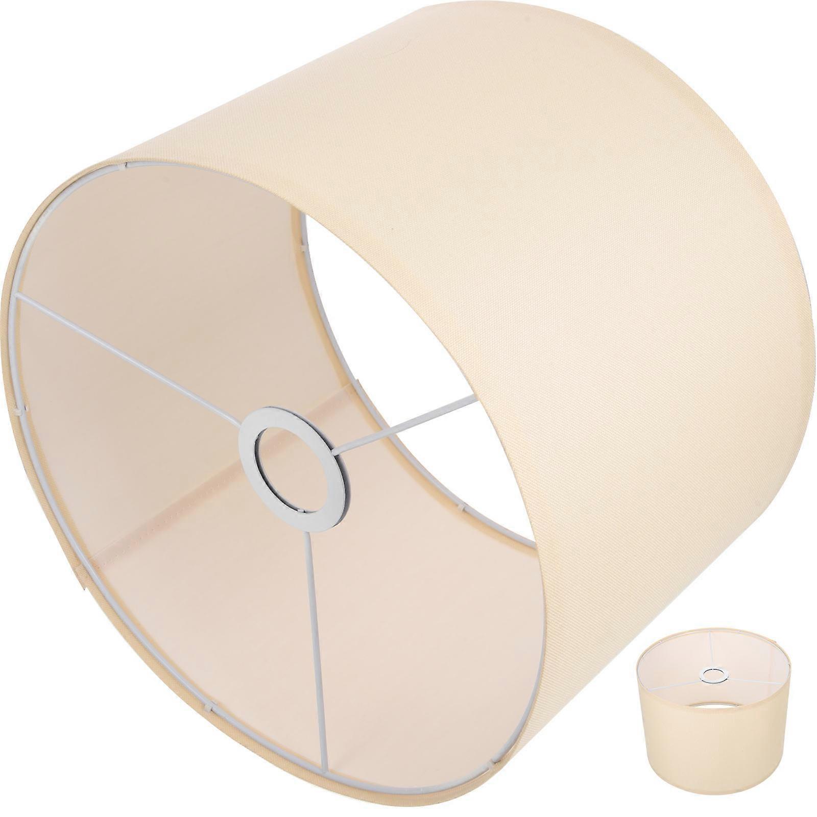 Modern Lampshade Compatible E27 Bulb Bedroom Desk Light Lint Material 1Set