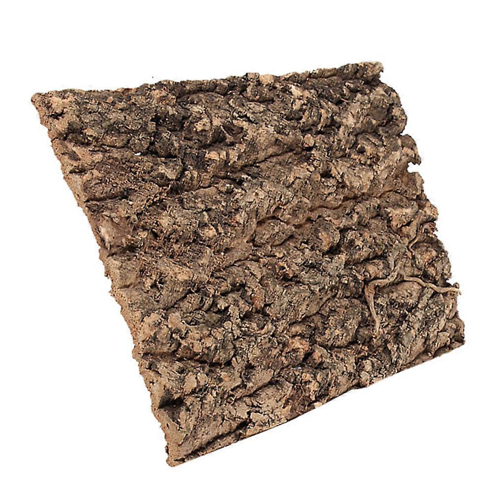 Kora gadów Naturalna dekoracja z kory drzewnej do wspinaczki w kolorze