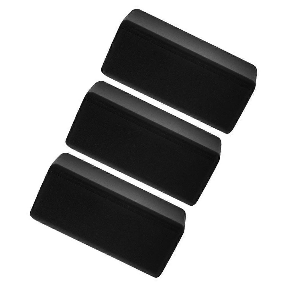 Plastic Installation Box for Installing Electrical Junction Box 3Pcs Black