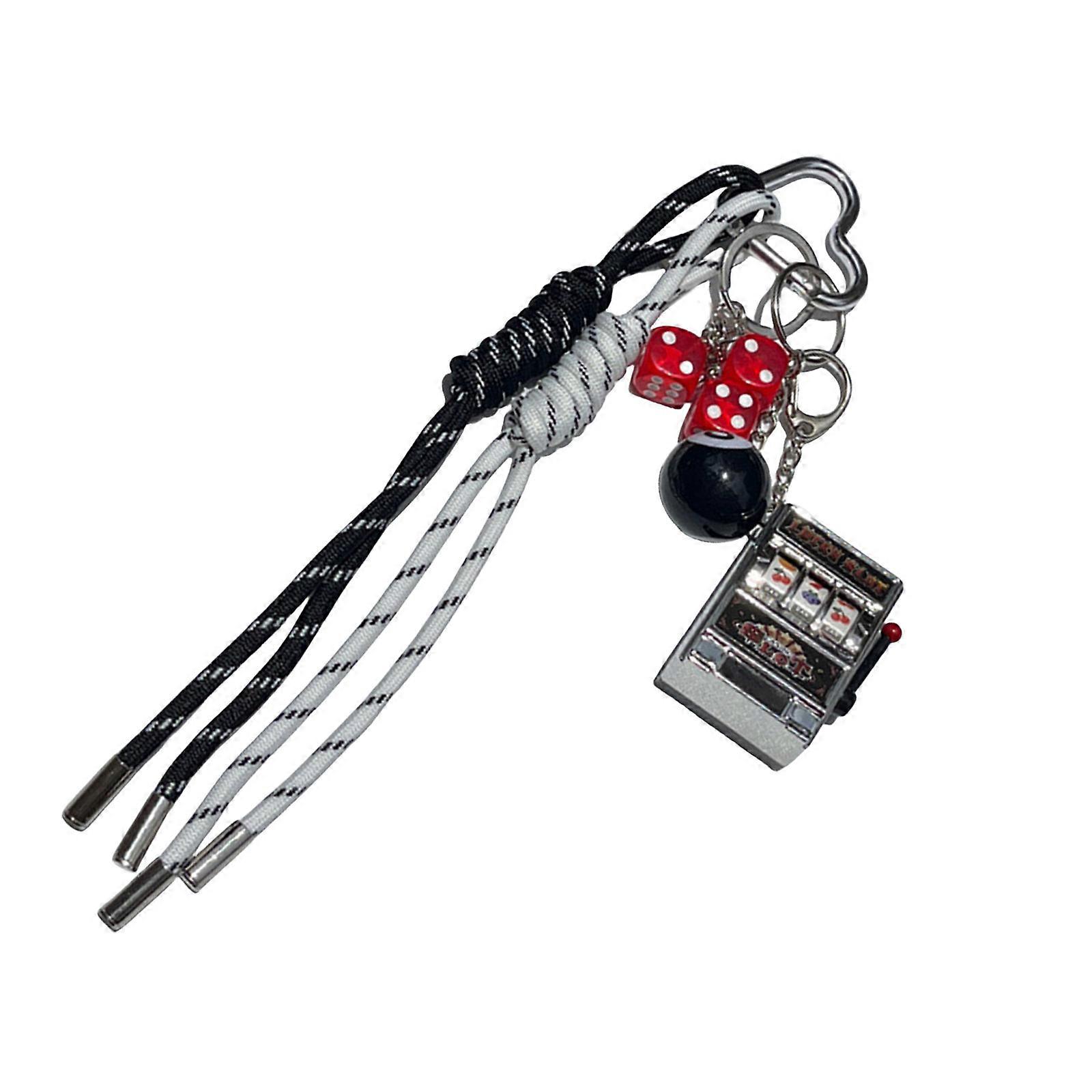 Multipurpose Rope Key Rings Stylish Rope Keychain Fashion Key Adornment Key Holder Key Clip Suitable for Daily Use Multicolor