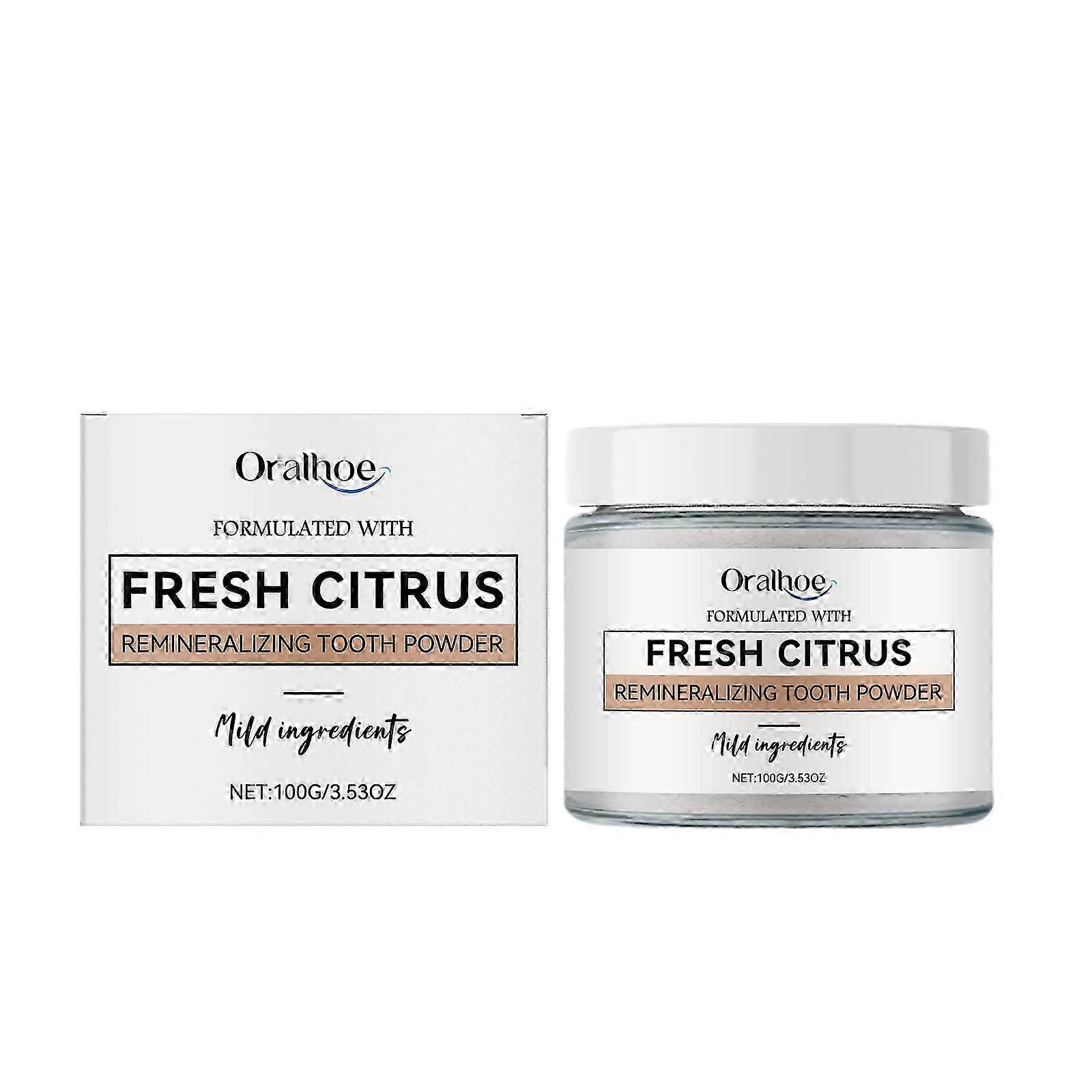 Daily Dental Powder effectively reduces surface stains