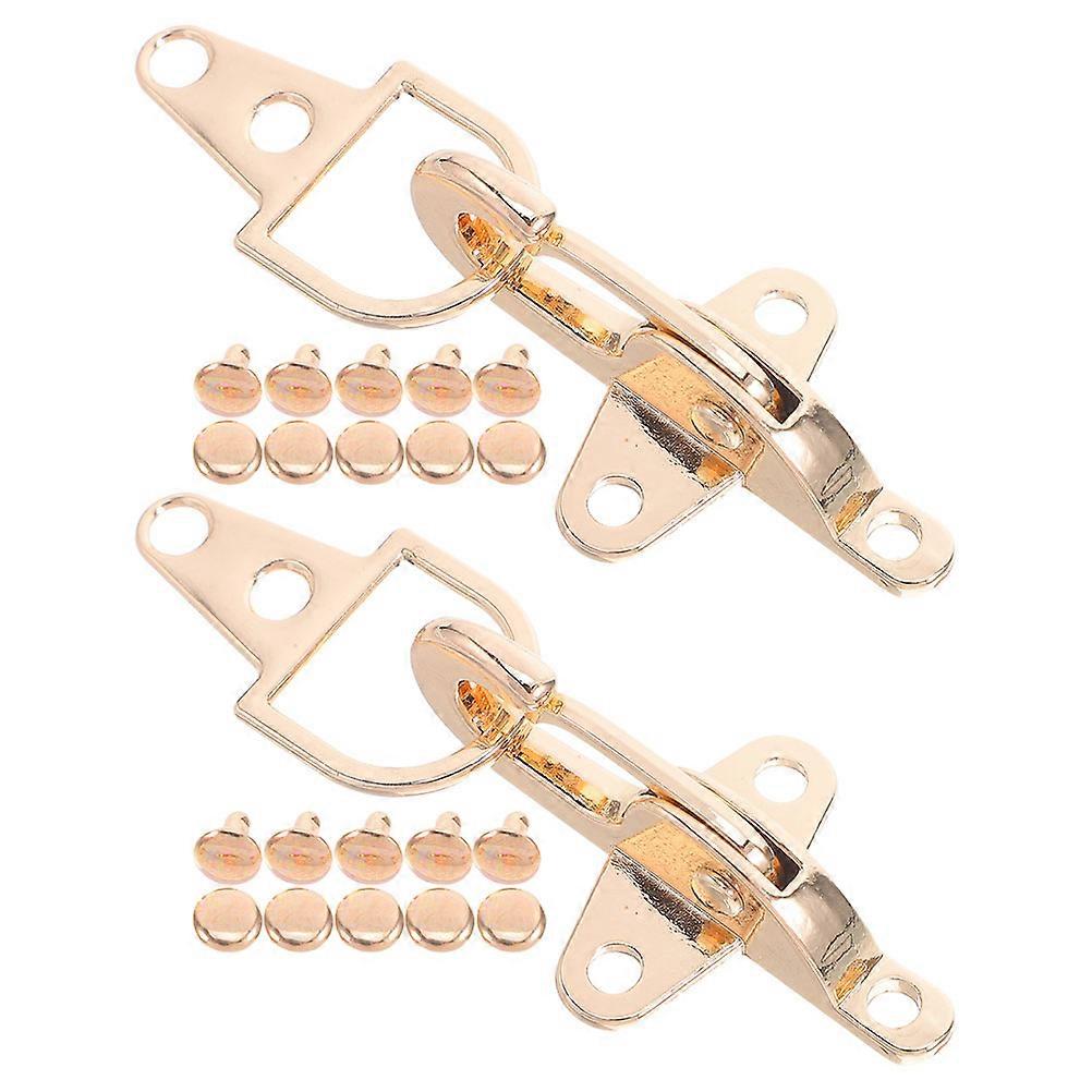 Durable Interlocking Closure Metal Clasp For Cloaks And Sweaters Elegant Zinc Alloy Design Ideal For Daily Wear 2 Sets