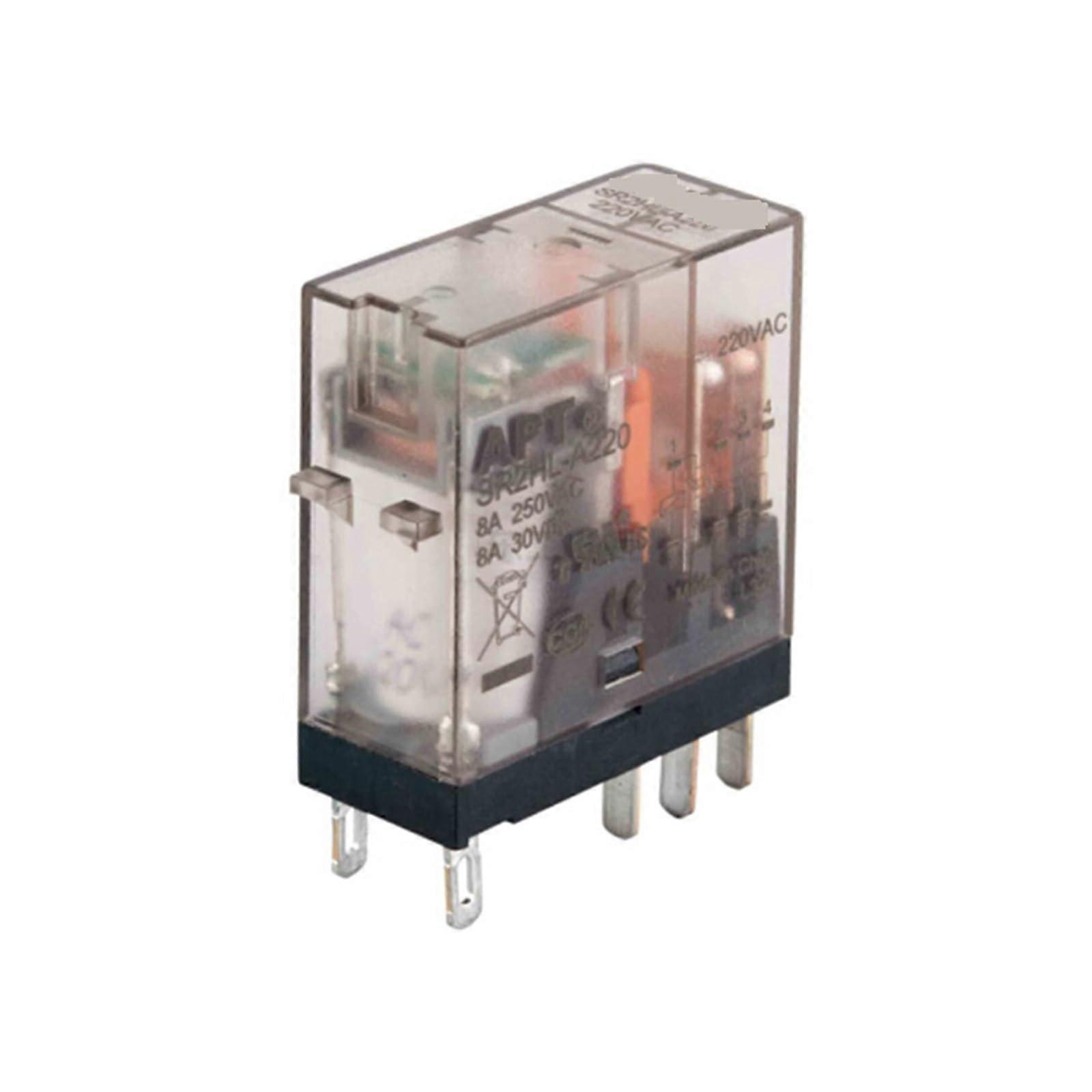 SR2HLA220 Relay with LED Indicator for Precise Circuit Control and Compact Panel Integration