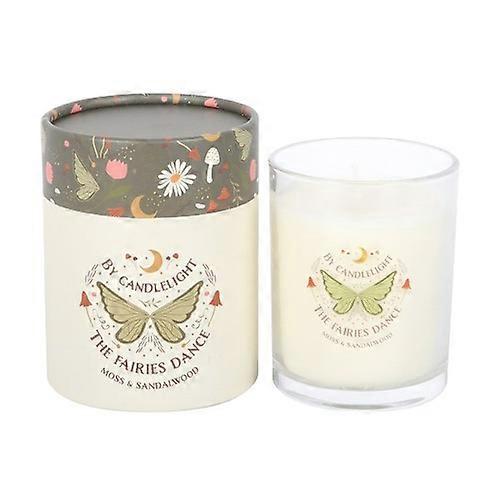 Something Different Moss & Sandalwood Fairy Wing Scented Candle