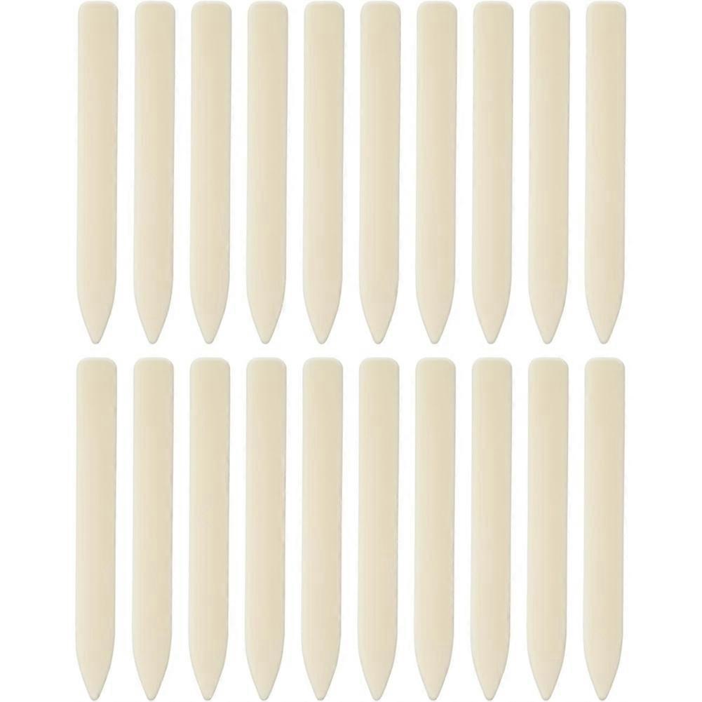 30 Pack Bone Folder Tool, Plastic Bone Folder Crafts Scoring Folding Creasing Paper Crafting Supplies Scrapbooking Tool