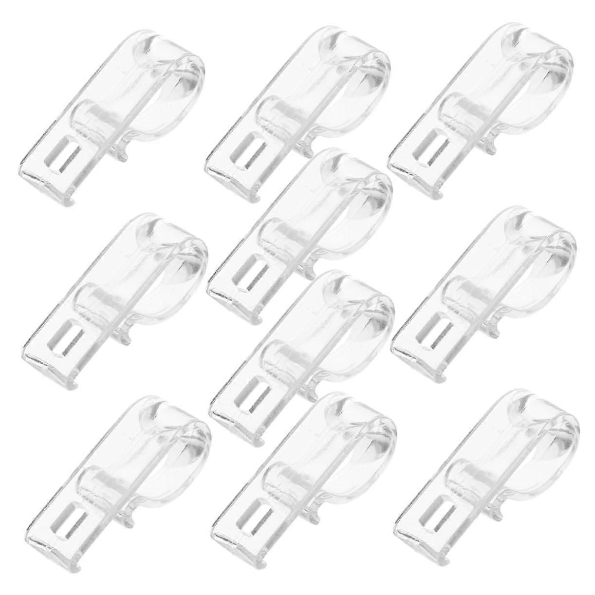 10pcs Blind Cord Safety Hooks and Roller Blind Chain Guides for Roman Shades Curtains