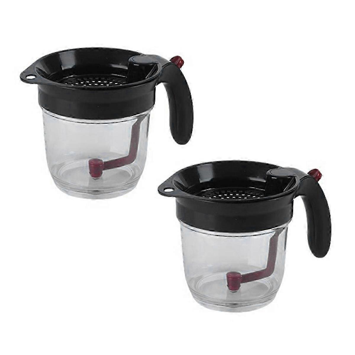 Kitchen Tool Fat Separator with Bottom Release Fat Separator