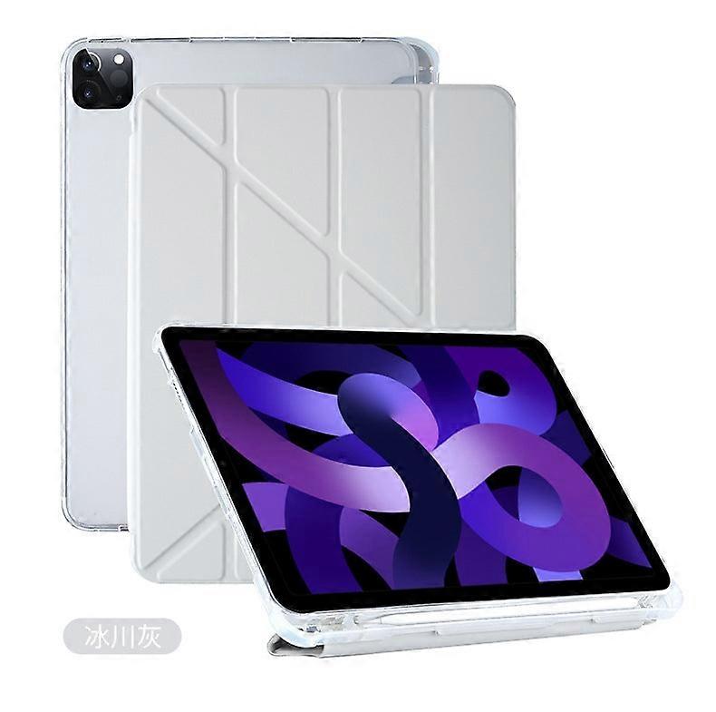 Case For Ipad 10 10.9"/2022/ 11 Gray Deformed Folding Side Bottom