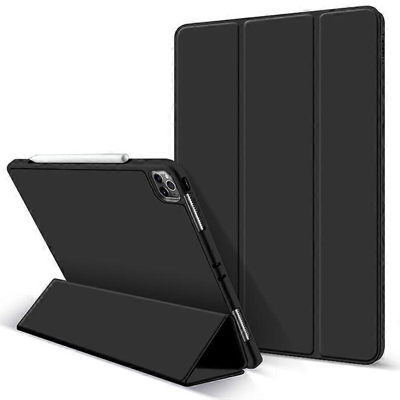 Stylish Case For Ipad 9.7 Black Soft Silicone Back Sticker