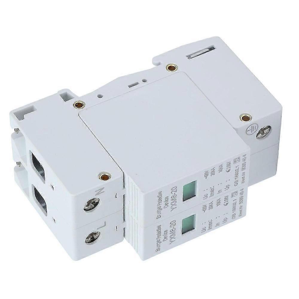 Surge Protective Device, 2P 20kA Voltage Protector for AC Power Systems