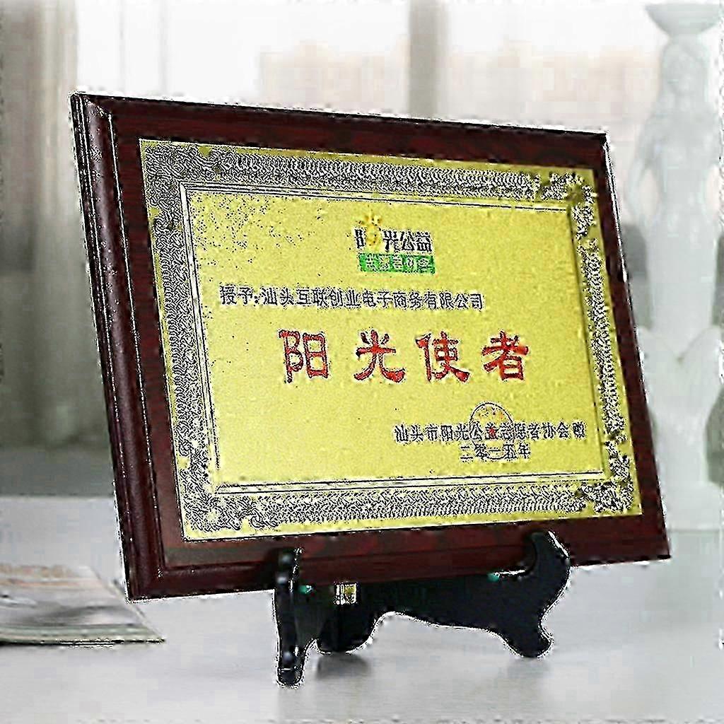 Easel Display Stand for Pottery Plates, Tea Cake Samples, Cabinet Showcase Holder 7