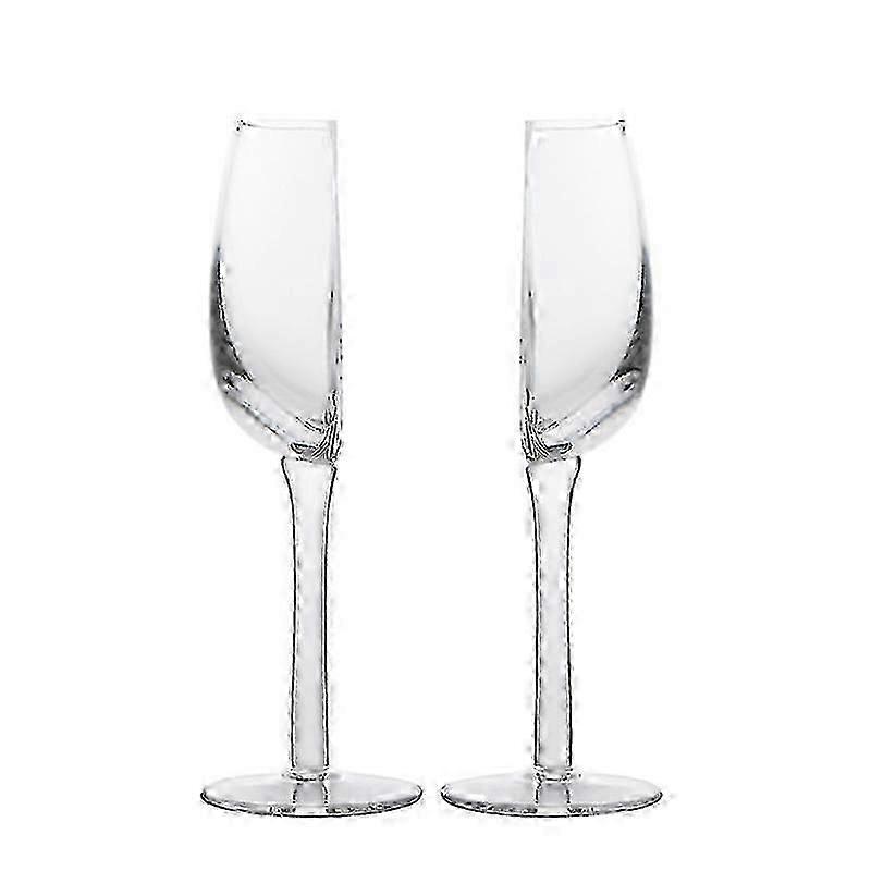 red wine glass half size clear high quality glass
