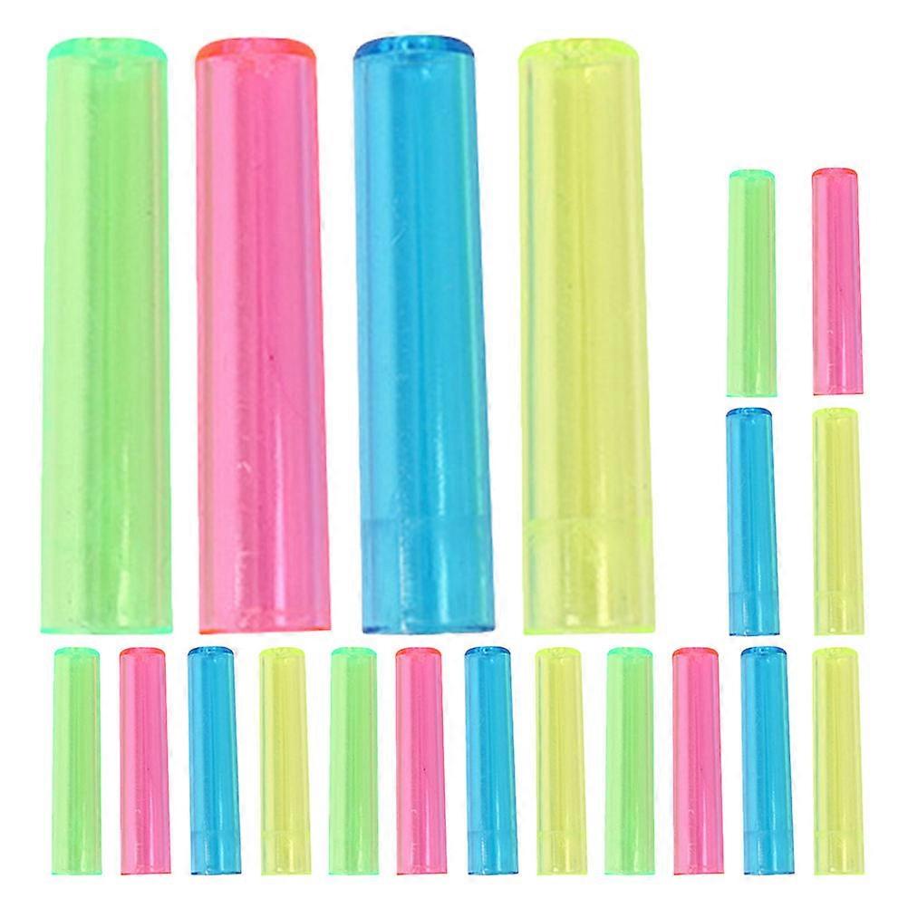 Pencil Cap Transparent Plastic Protective Lids for Pencil 230Pcs Set