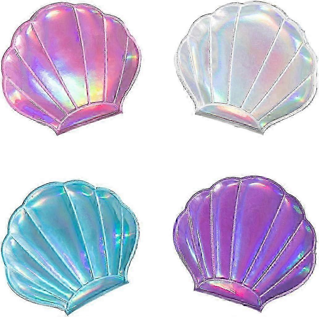 2025 4 PCS Makeup Mirror, Double-Sided Magnifying, Handheld Design