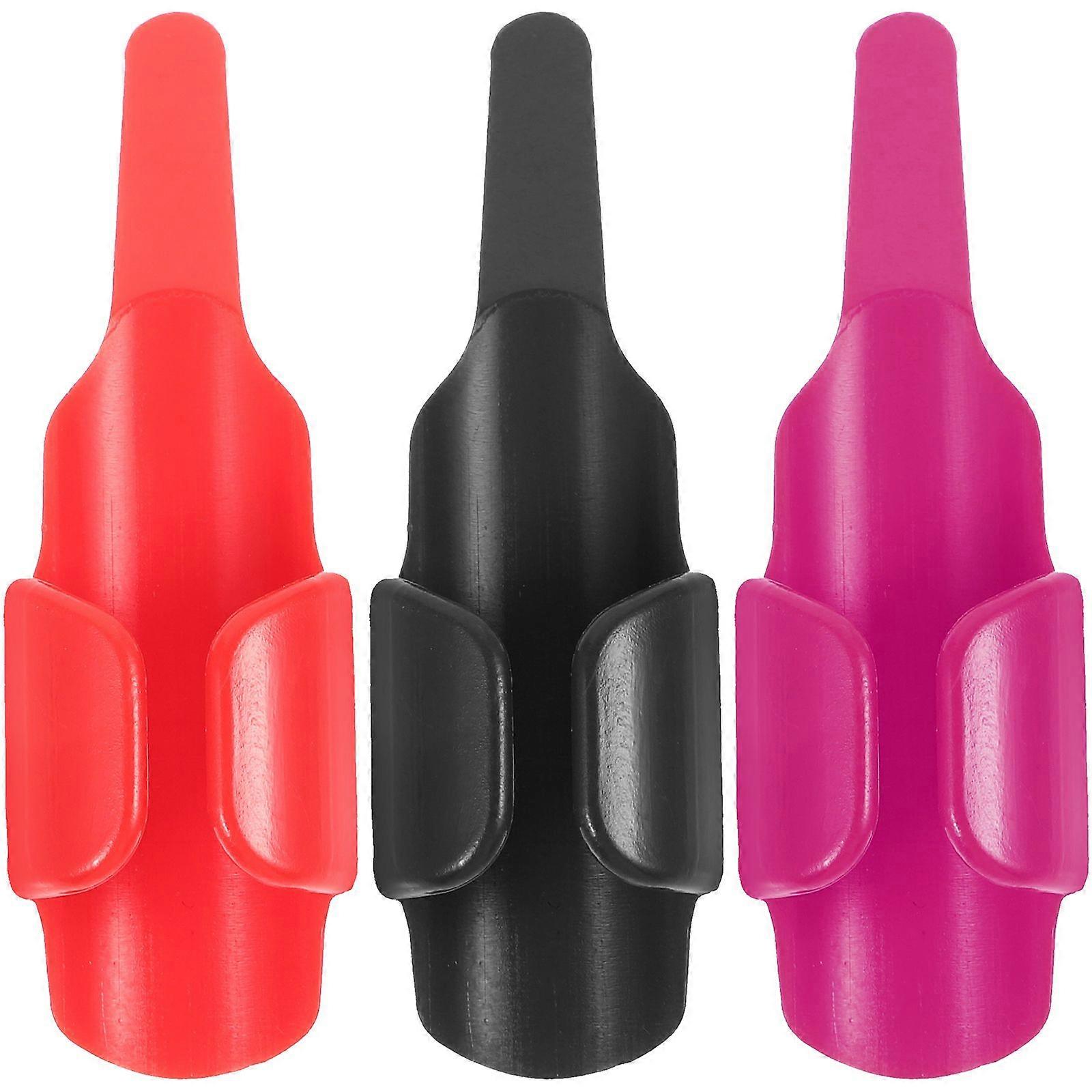 3Pcs Sew Fingerthing Thread Controller Sewing Fingerthing Pusher Knitting Sewing Tools