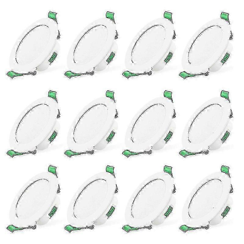 12pcs 7w Led Downlight Recessed Ceiling Lights