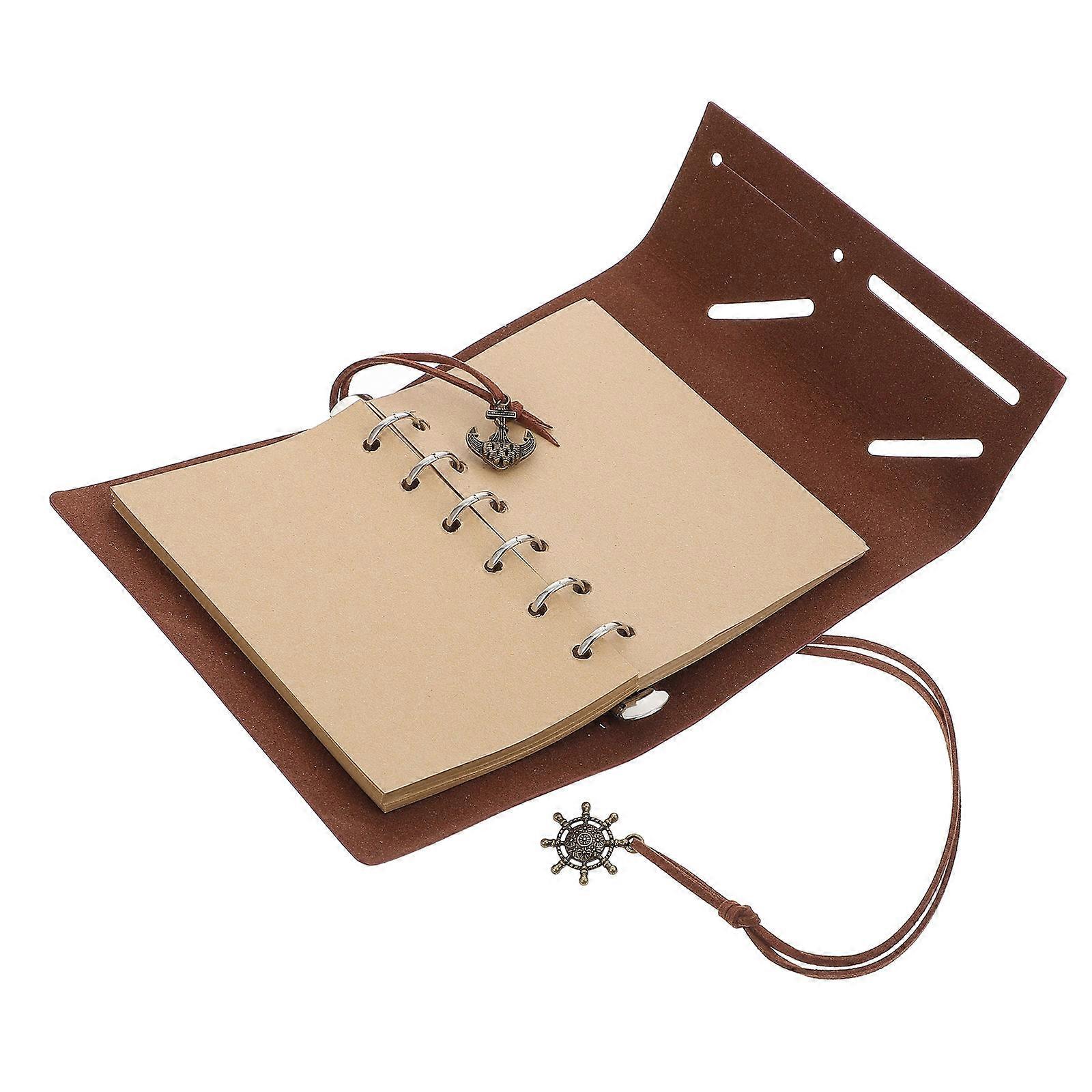 PU Cover Loose Leaf Notebook for Writing by Leorx