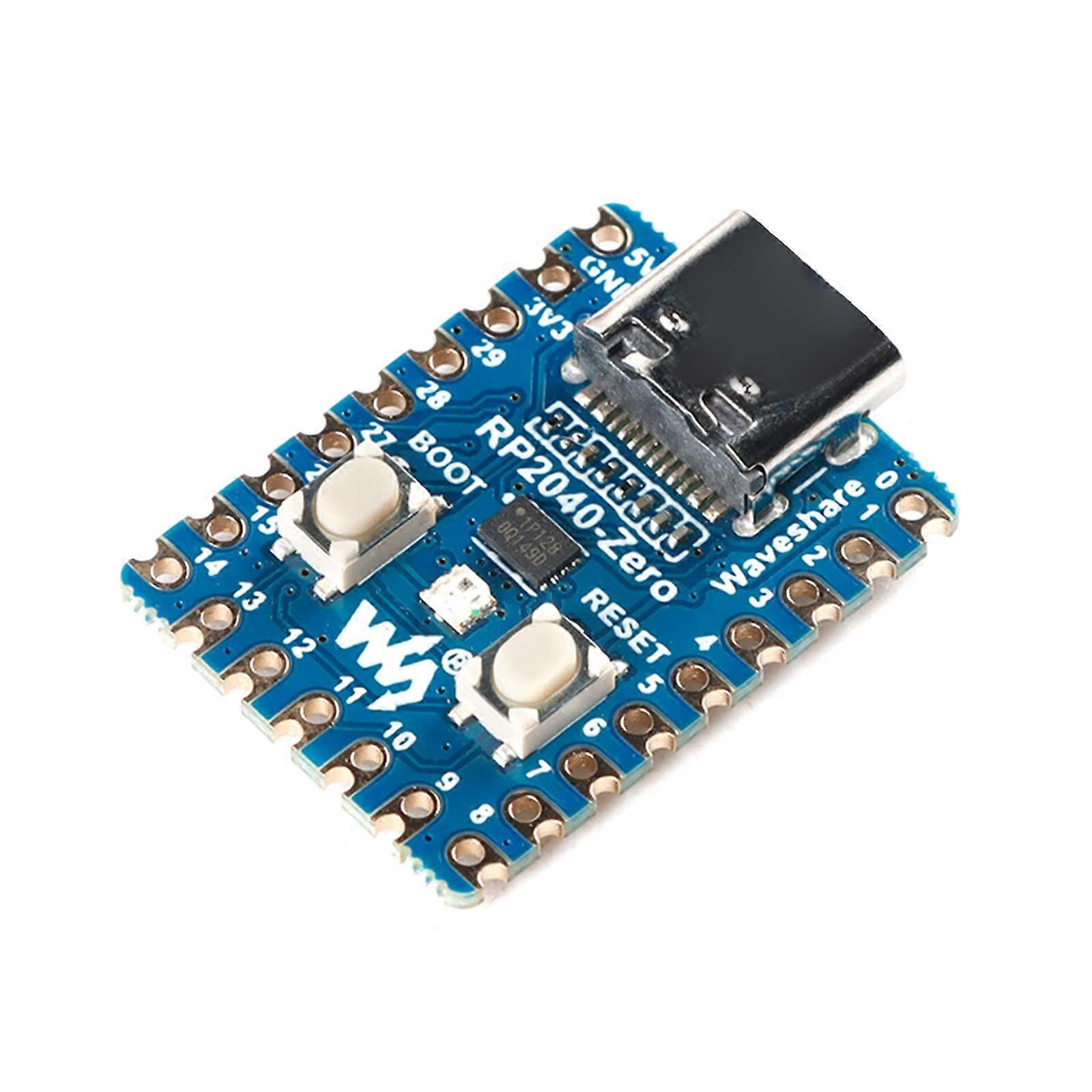 RP2040 Microcontroller Board Zero with 264KB Memory DualCore 133MHz GPIO Expansion