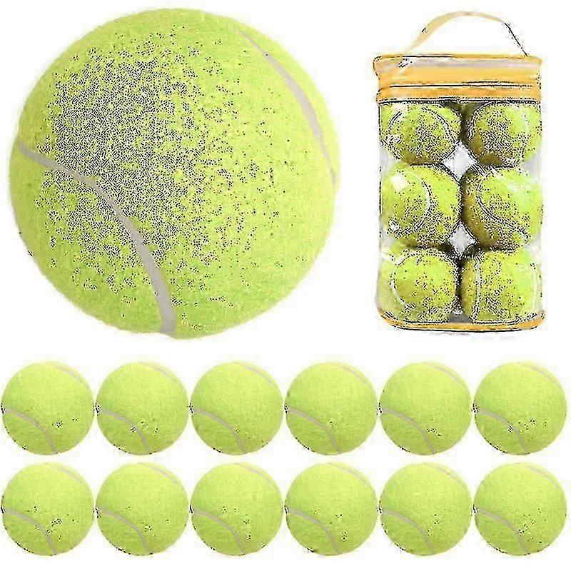 12-Pack Pressure-Matched Training Tennis Balls