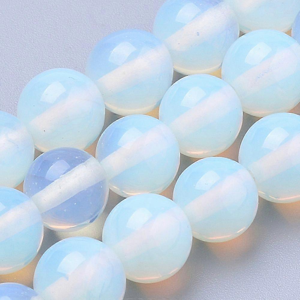 Opalite Beads Strands Round 4mm Hole: 1mm 90pcs/strand 14 inch