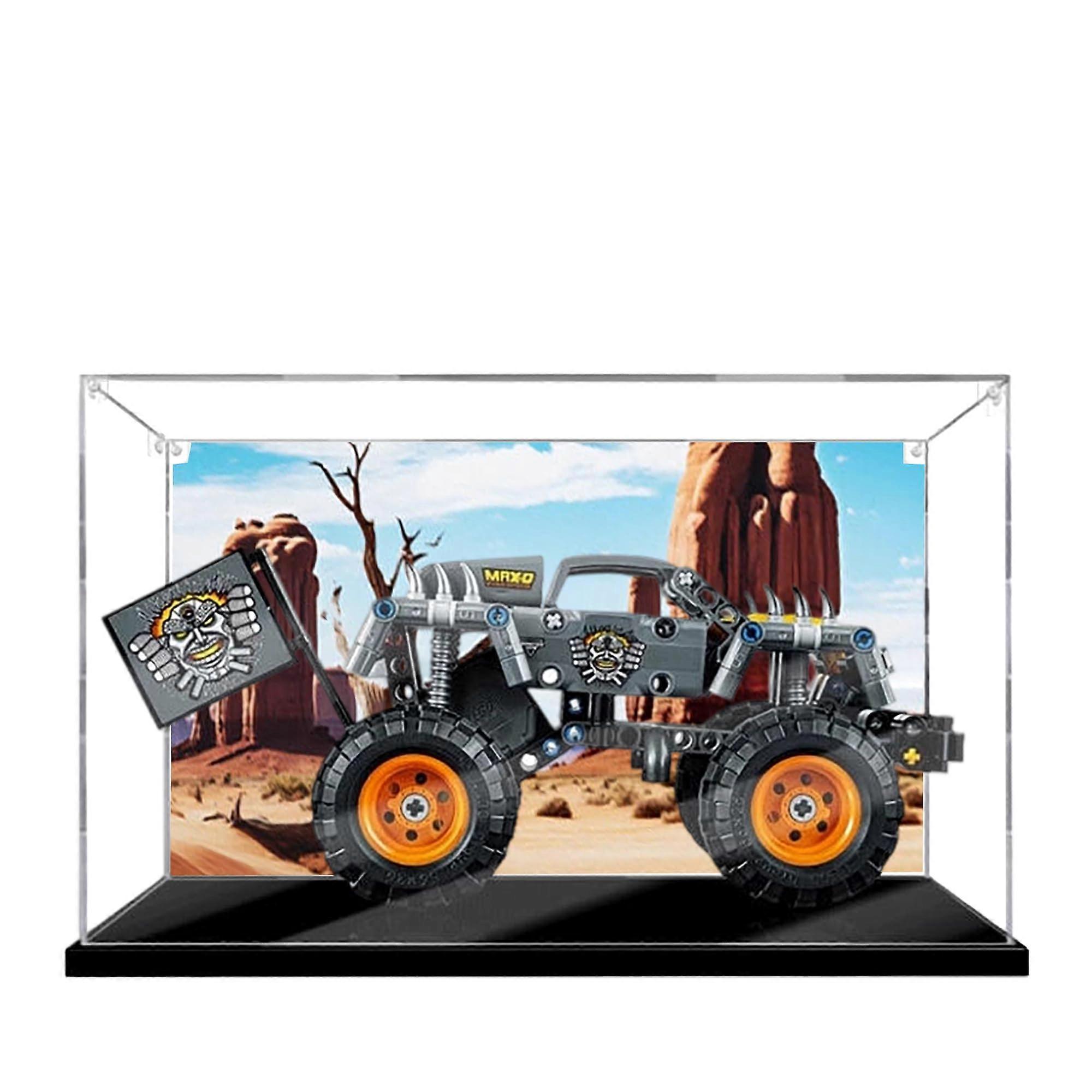 Acrylic Display Case for  42119 Offroad Vehicle, Dustproof Clear Box with Precise Fit and Stackable Design