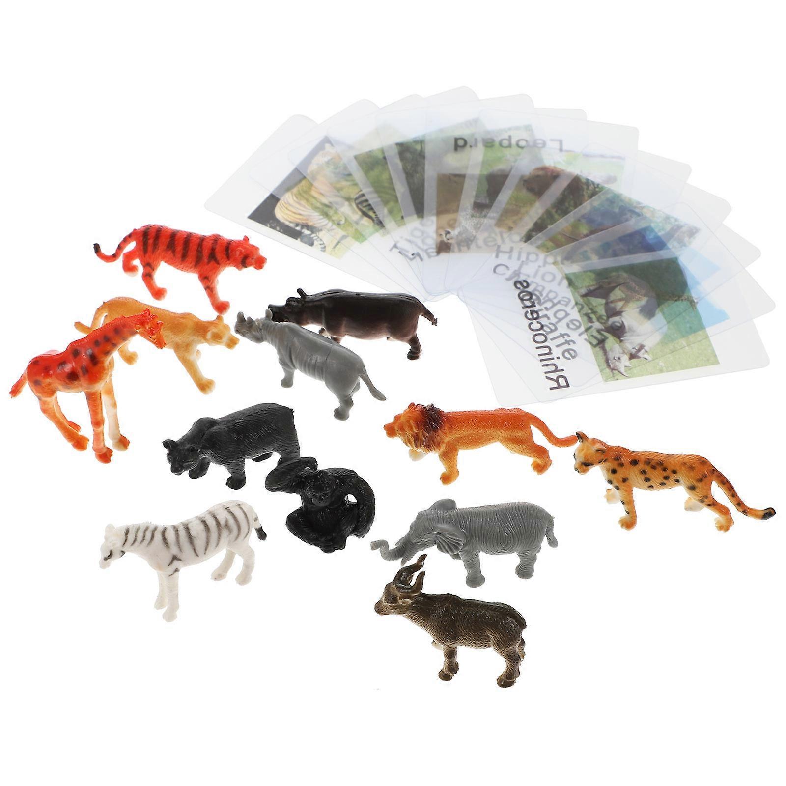 Animal Learning Words Early Educational Plaything 1Set for Home
