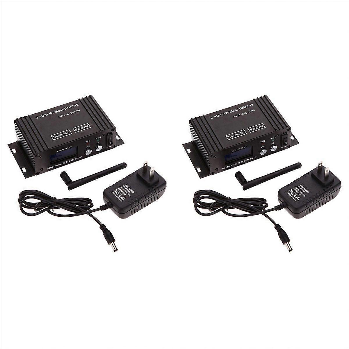  512 Wireless Controller Receiver Transmitter LCD Display -EU Plug