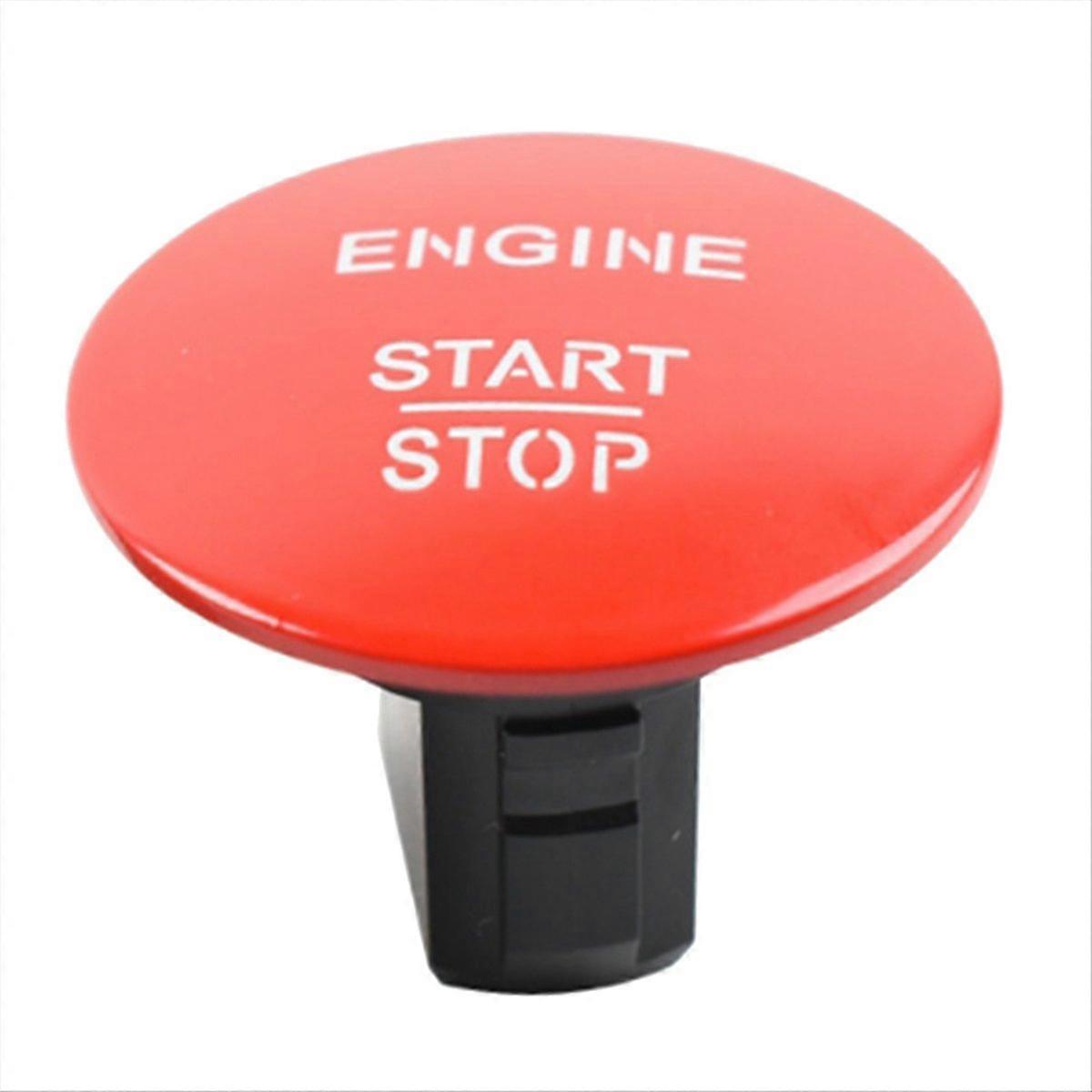 2215450714 Car Keyless Start and Stop One-Button Start Button Switch for - All Series Red