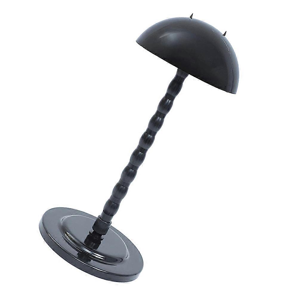 Detachable Wig Stand Wig Display Rack for Storage 1Pcs Black Plastic Holder